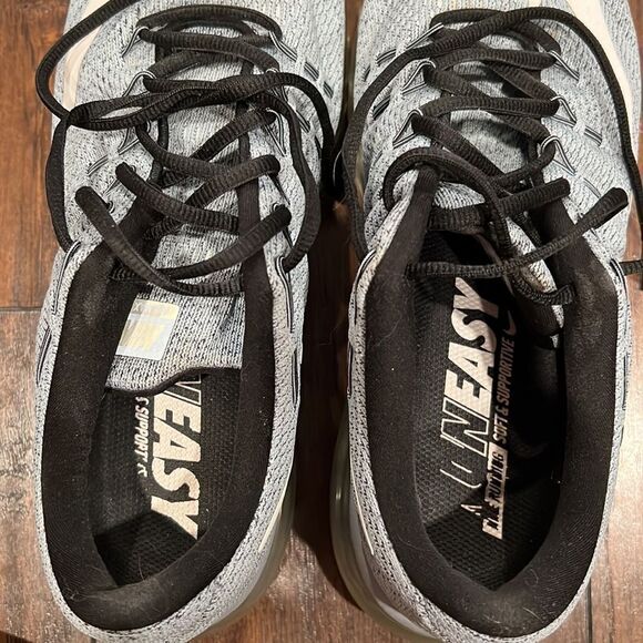 Nike Air Max with flash Technology women’s size 10 in GUC bluish grey running - Picture 6 of 9